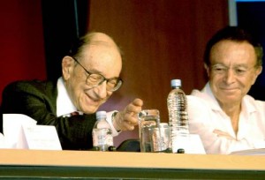 Greenspan y Ortiz en un encuentro previo
